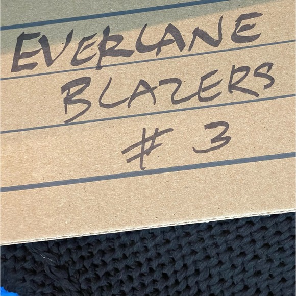 Everlane The 80's Blazer Black Women's Size 8 NWOT - Picture 7 of 11